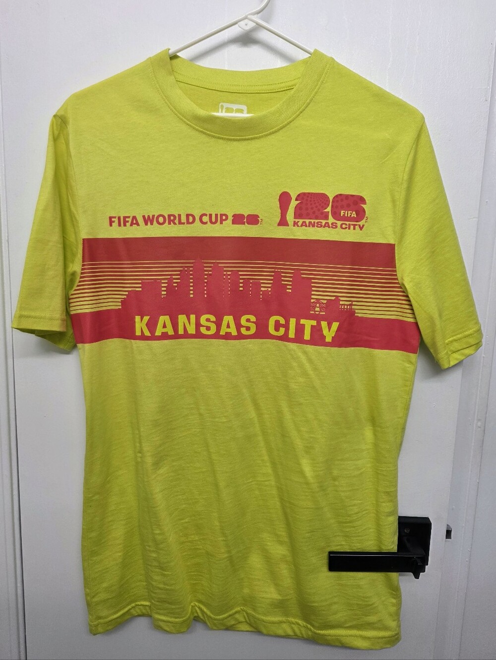 FIFA WORLD CUP 2026 Kansas City Yellow Graphic T‑Shirt